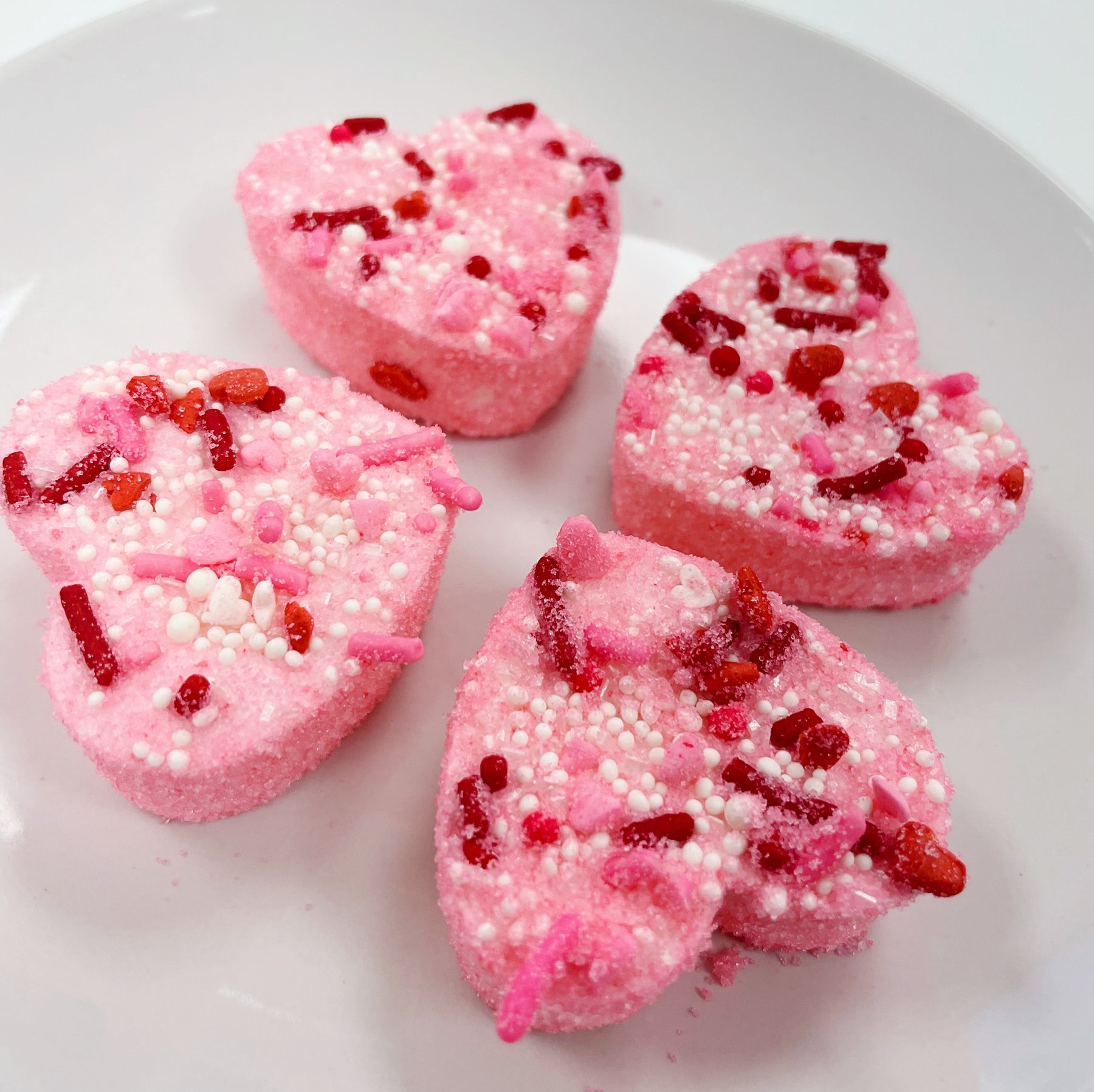 Delicious Cupidmallows - Heart-Shaped Marshmallows